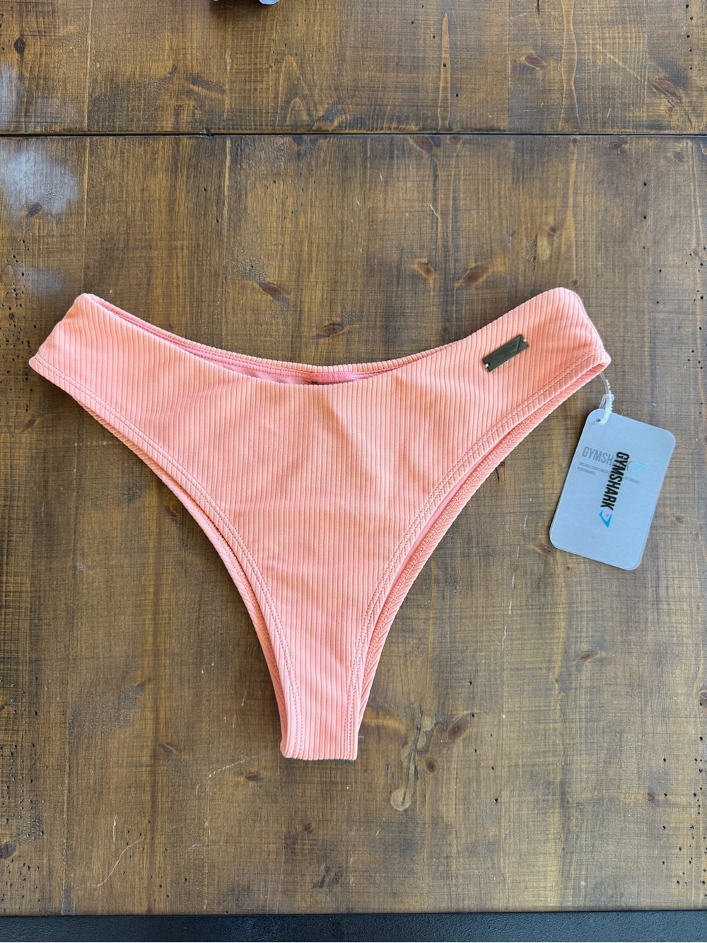 Gymshark Essence Bikini Low Rise Bottoms Sour Bellini NWT